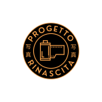 logo sfondo nero arancione